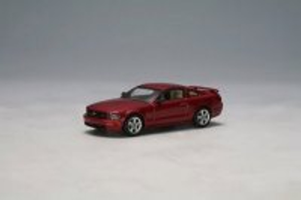 2005 Ford Mustang GT, Red - Auto Art 20302 - 1/64 Scale Diecast Model Toy Car