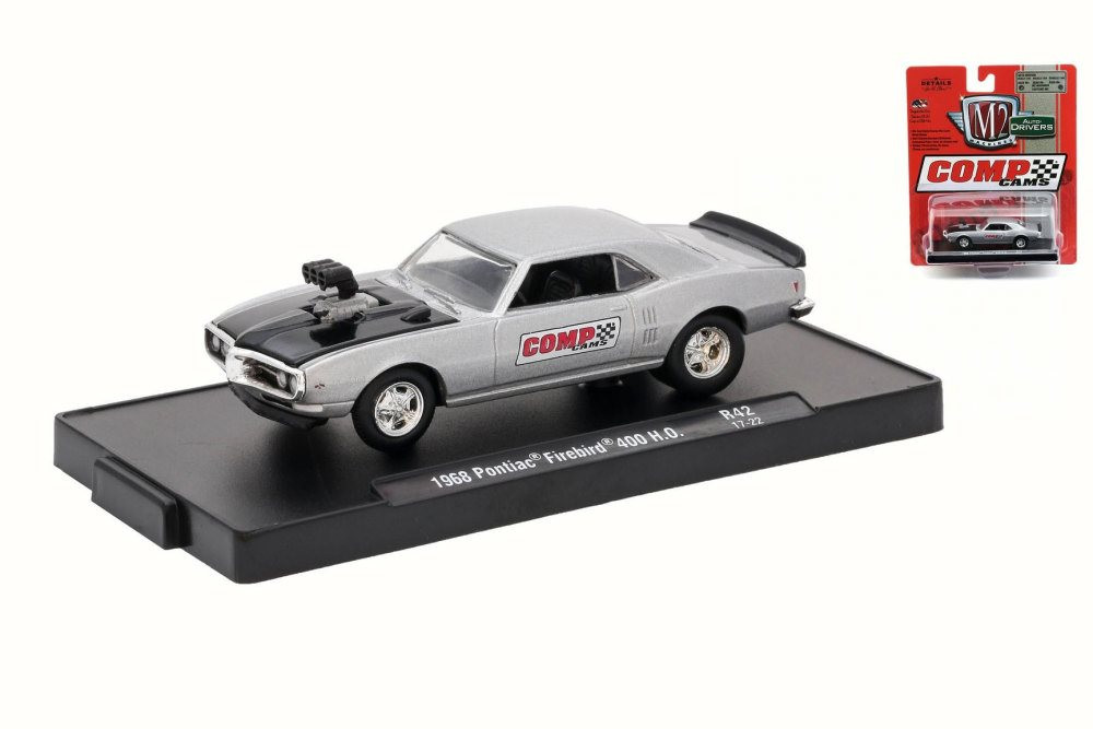 1968 Pontiac Firebird 400 H.O., Silver - Castline M2 11228/42 - 1