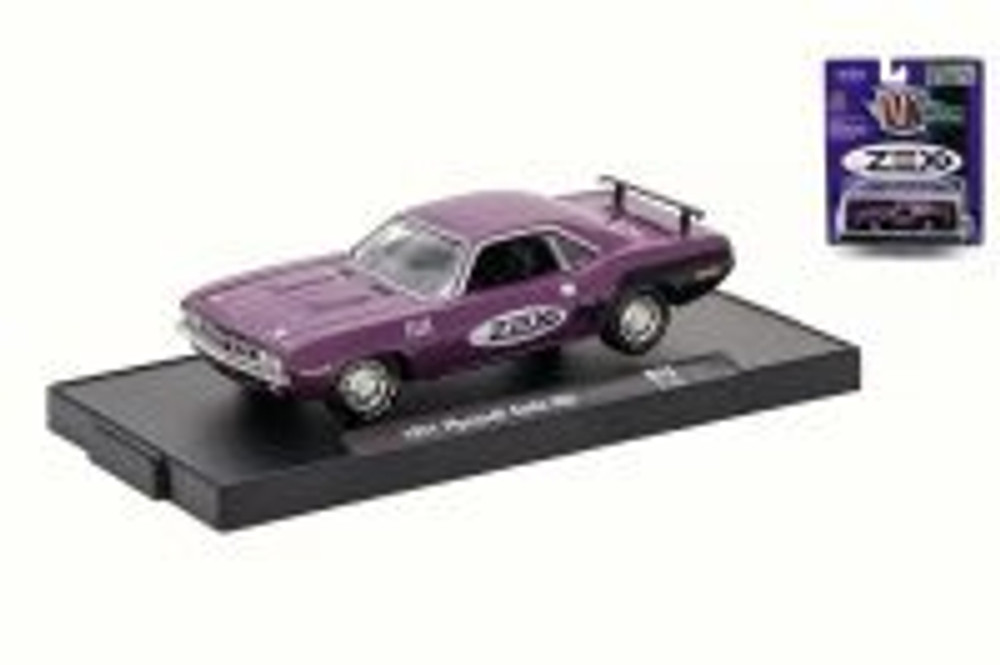 Zex 1971 Plymouth Cuda 383, Plum Crazy - Castline M2 11228
