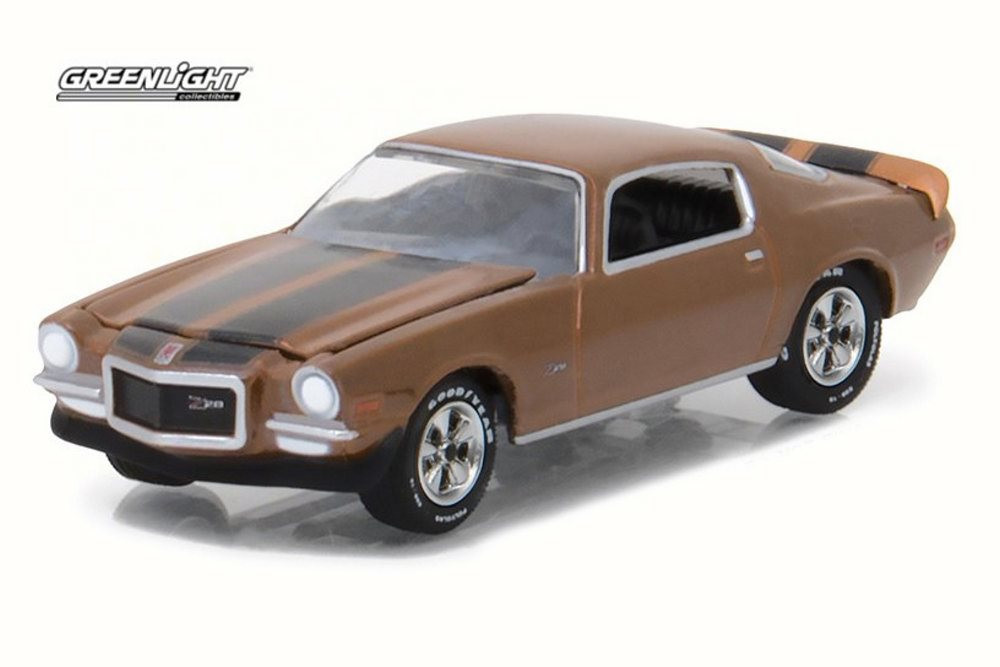 1972 Chevrolet Camaro Z/28, Mojave Gold - Greenlight 13190D/48 - 1