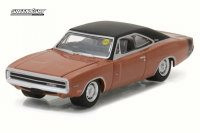 1970 Dodge HEMI Charger R/T, Bronze - Greenlight 37110/48 - 1/64