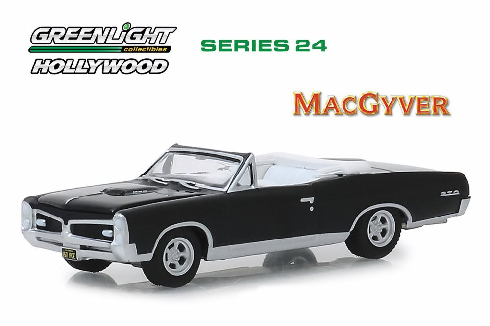 1967 Pontiac GTO Convertible, MacGyver - Greenlight 44840F/48 - 1