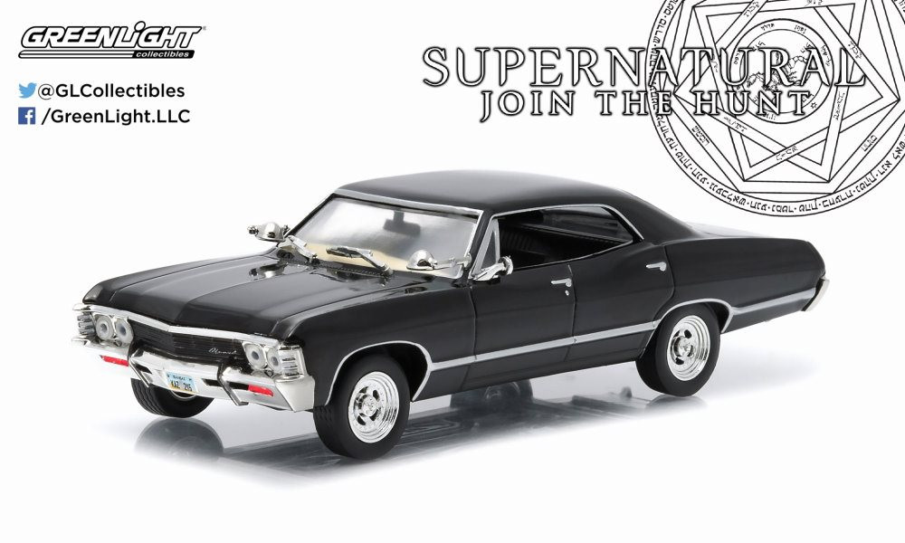 1967 Chevrolet Impala SS Supernatural TV Series, Black