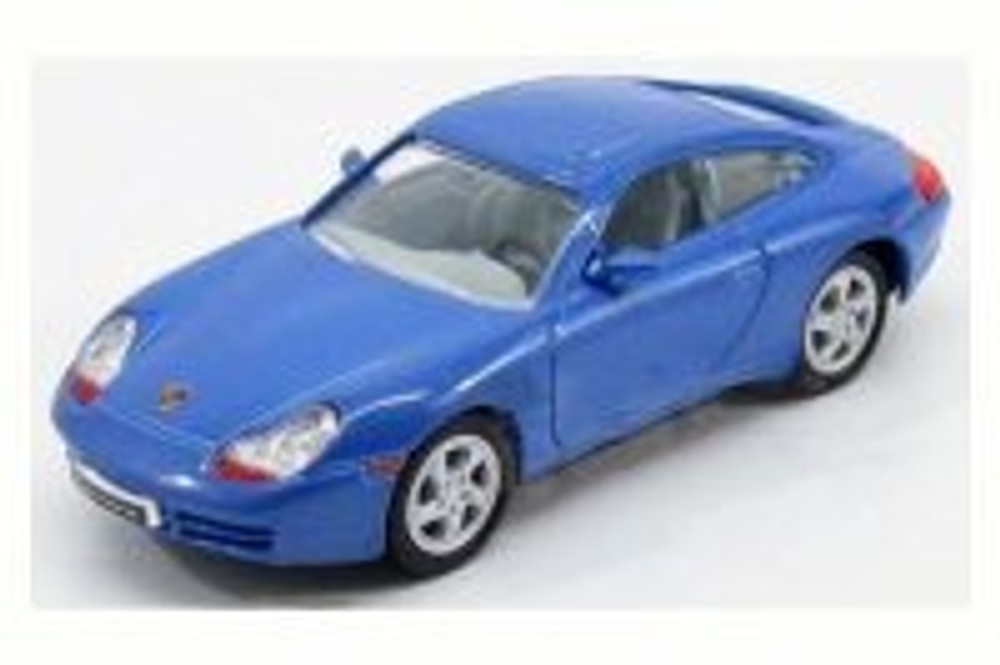 1998 Porsche 911 Carrera, Blue - Road Signature 94221 - 1/43 Scale Diecast Model Toy Car