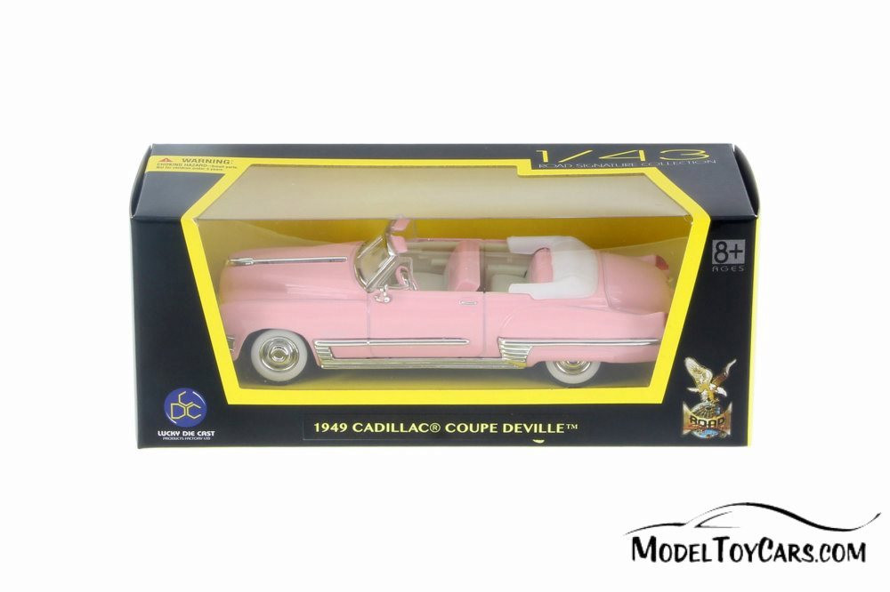 1949 Cadillac Coupe De Ville Convertible, Pink - Lucky Road
