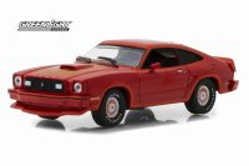 1978 Ford Mustang II King Cobra Hard Top, Red with Gold - Greenlight 86321 - 1/43 Scale Diecast Car