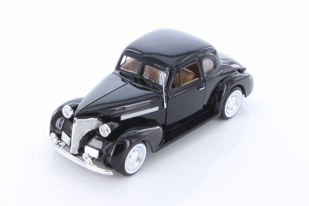 1939 Chevy Coupe, Black - Showcasts 73247 - 1/24 scale Diecast