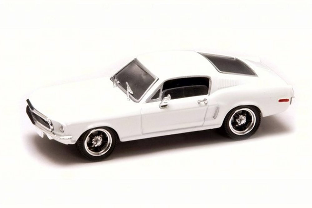 Ford Mustang GT 2+2 Fastback, White - Lucky 43206 - 1/43 Scale Diecast Model Toy Car