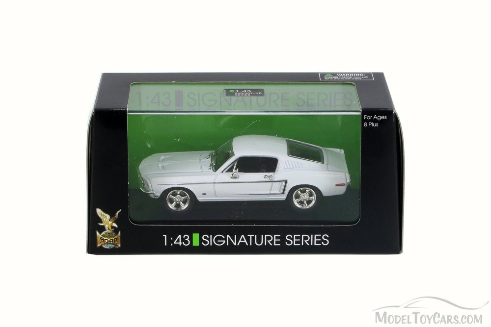 Ford Mustang GT 2+2 Fastback, White - Lucky 43206 - 1/43 Scale Diecast Model Toy Car