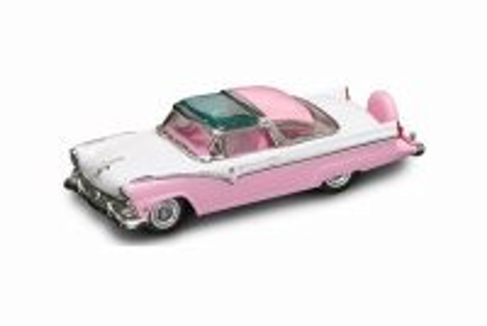 1955 Ford Crown Victoria , Pink and- Lucky  94202PK - 1/43 scale Diecast Model Toy Car