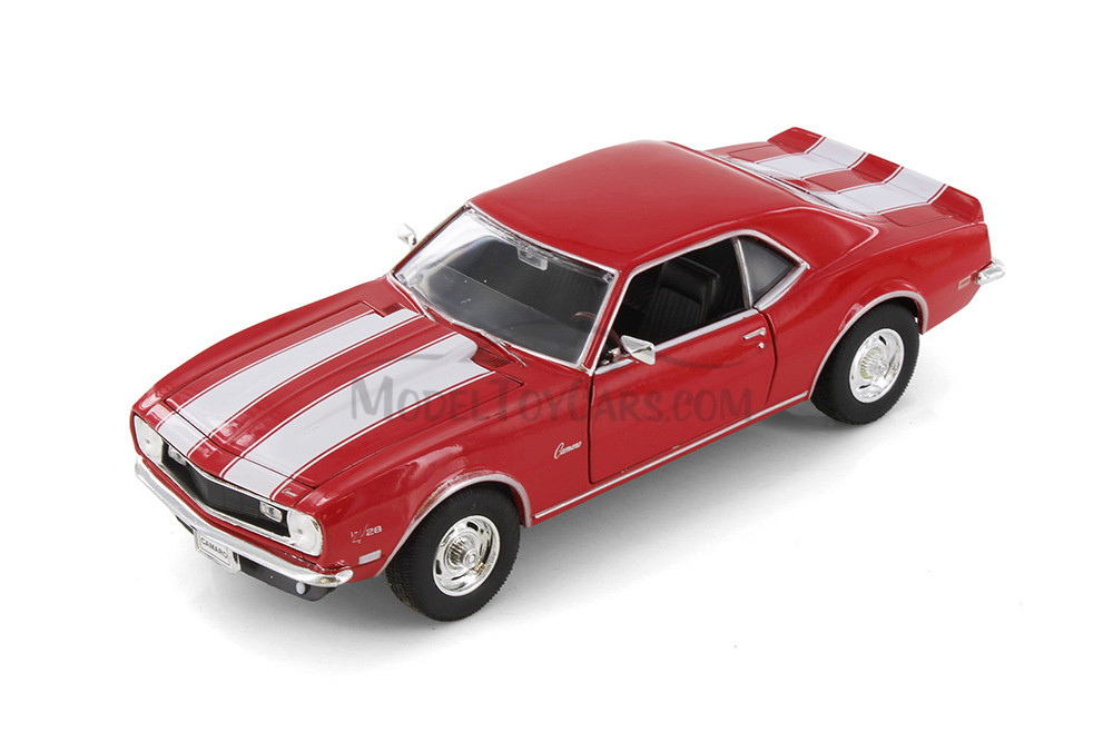 1968 Chevy Camaro Z/28, Red - 22448 - 1/24 scale Diecast Model Toy