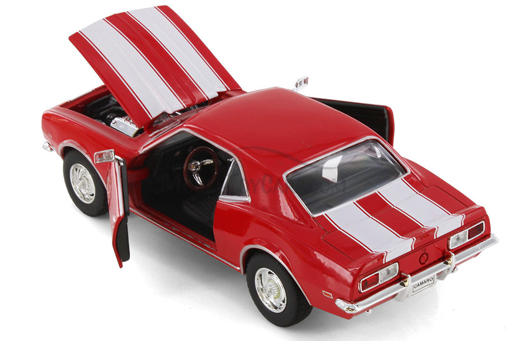 1968 Chevy Camaro Z/28, Red -  Showcasts® 22448 - 1/24 scale Diecast Model Toy Car (Brand New, but NOT IN BOX)