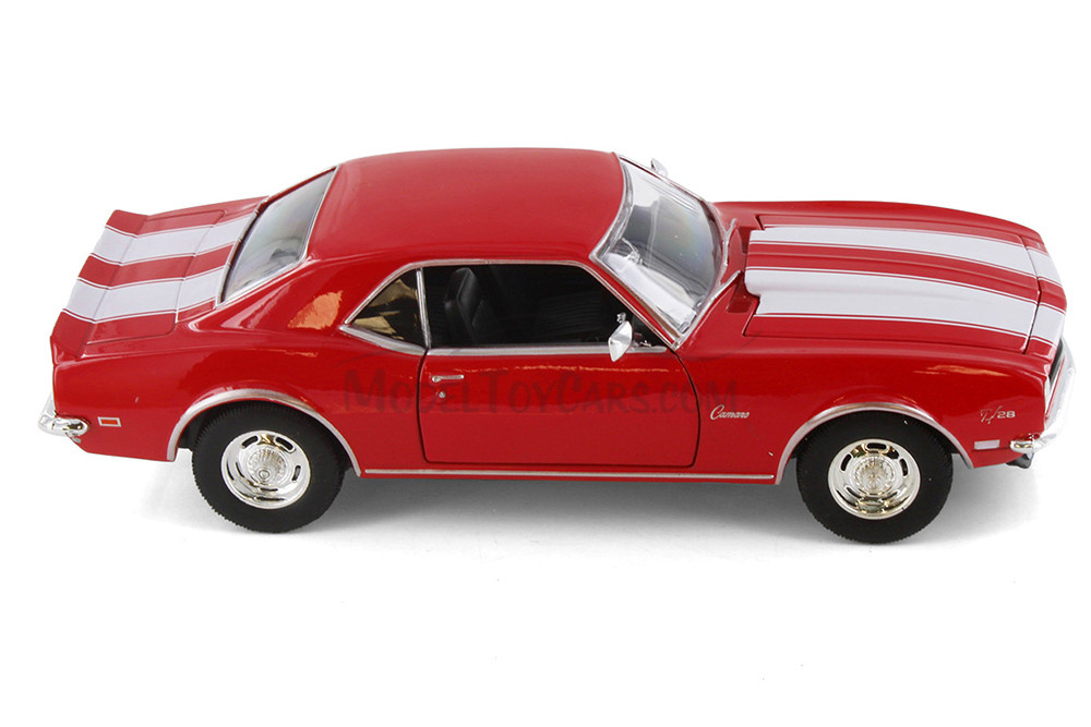 1968 Chevy Camaro Z/28, Red -  Showcasts® 22448 - 1/24 scale Diecast Model Toy Car (Brand New, but NOT IN BOX)