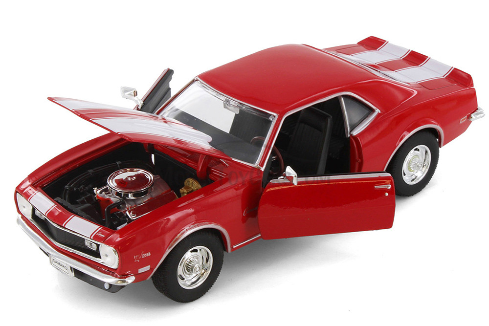 1968 Chevy Camaro Z/28, Red -  Showcasts® 22448 - 1/24 scale Diecast Model Toy Car (Brand New, but NOT IN BOX)