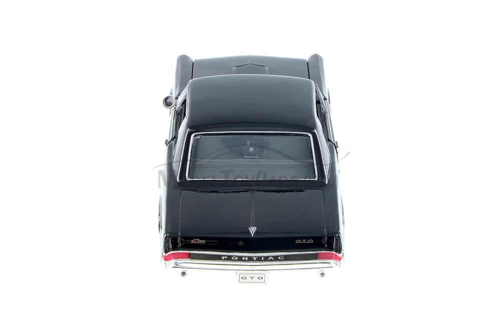 1965 Pontiac GTO, Black - Welly 22092 - 1/24 Scale Diecast Model