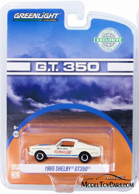 1965 Ford Shelby Mustang GT350 Super Horse driven by Mike Gray - Greenlight 29949, 1/64 Diecast Car