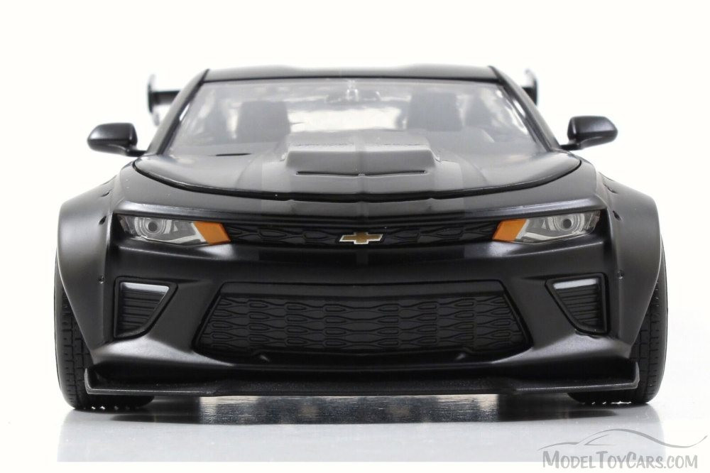 2016 Chevy Camaro SS, Black - Jada 98136WA - 1/24 Scale Diecast
