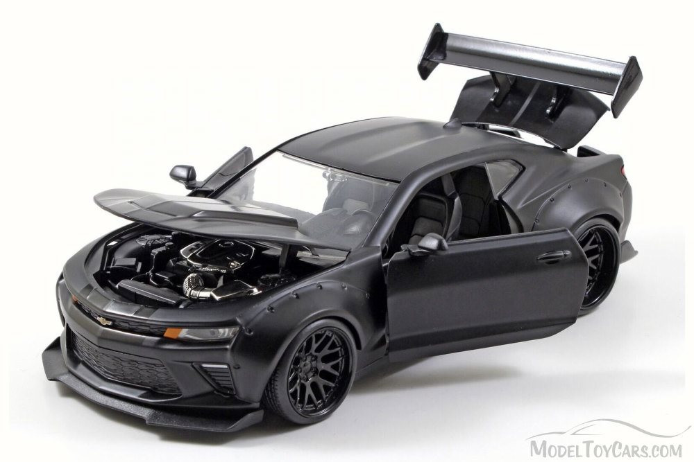 2016 Chevy Camaro SS, Black - Jada 98136WA - 1/24 Scale Diecast