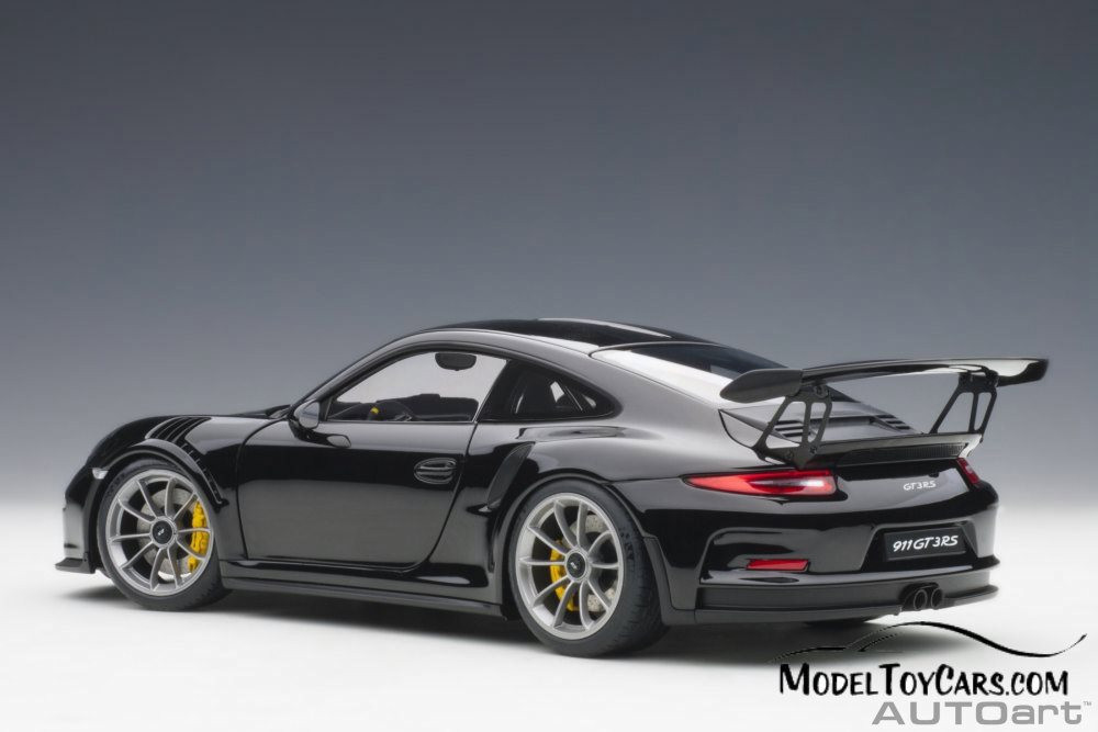 Porsche 911 (991) GT3 RS, Gloss Black - Auto Art 78164 - 1/18