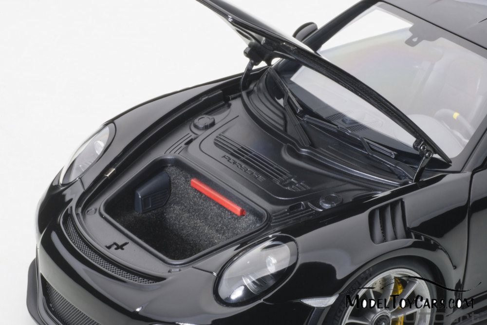 Porsche 911 (991) GT3 RS, Gloss Black - Auto Art 78164 - 1/18 Scale Diecast  Model Toy Car