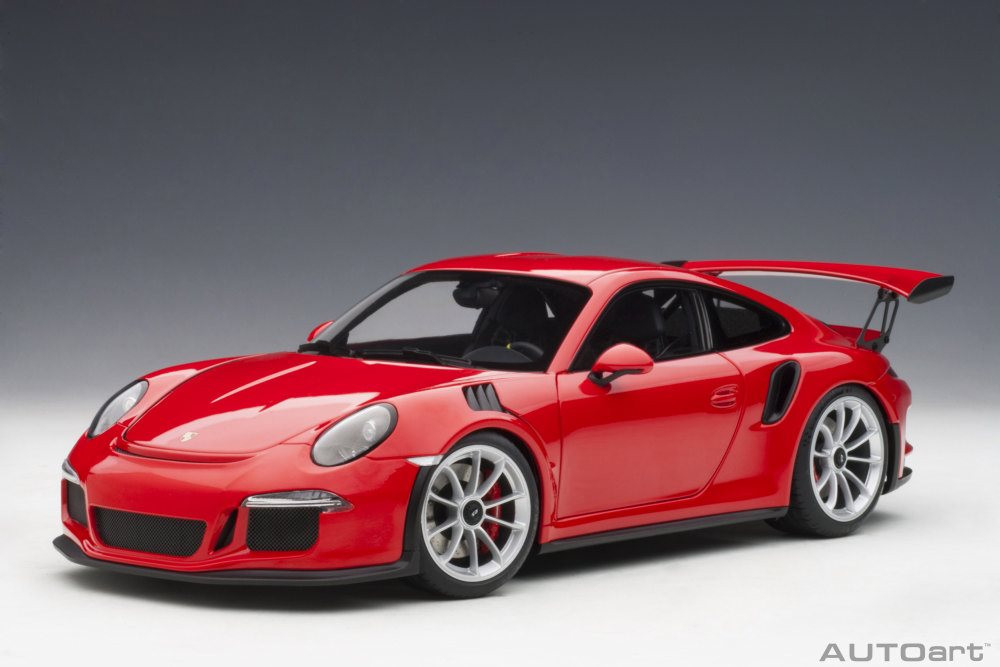 オートアート autoart 1/18 ポルシェ 911 GT3 レッド Porsche 911 (991) GT3 RS, Guards Red - Auto Art 78165 - 1/18