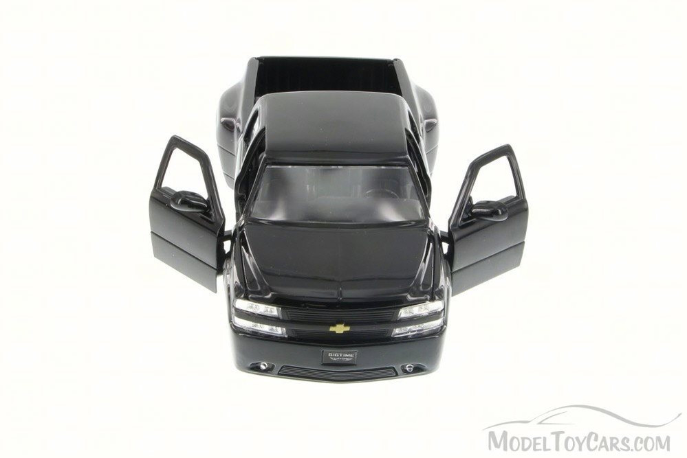 1999 Chevy Silverado Dooley Pickup, Black - Jada 90145YJ - 1/24