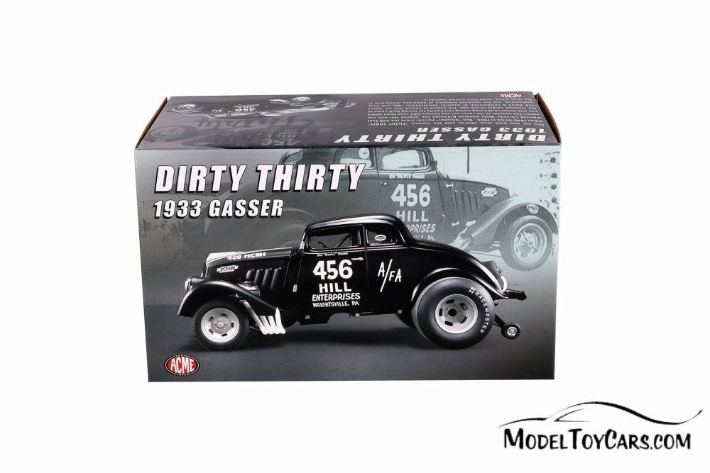 1933 Gasser, #456 Bob Cheater Parmer Dirty Thirty - Acme A1800913 - 1/18 scale Diecast Model Toy Car