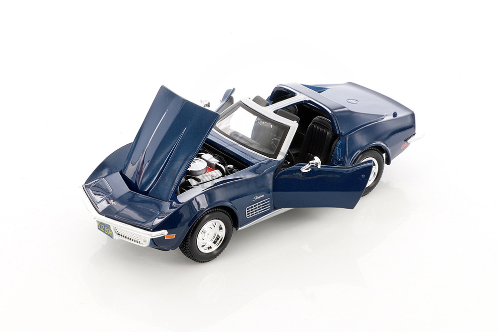 1970 Chevy Corvette T-Top-  34202 - 1/24 Scale Diecast Model Toy Car (Brand New, but NOT IN BOX)