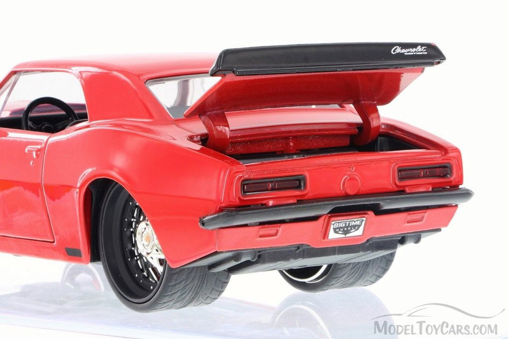 1967 Chevy Camaro, Red - JADA Toys 97171YU - 1/24 Scale Diecast Model Toy Car (Brand New, but NOT IN BOX)