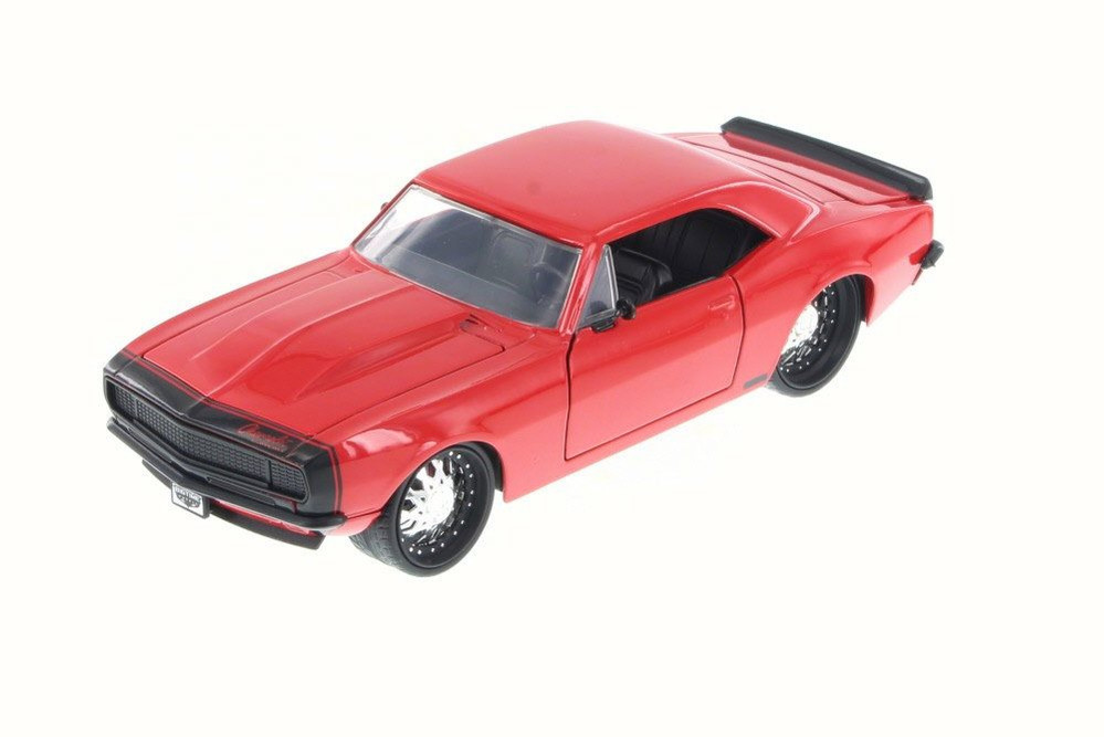 1967 Chevy Camaro, Red - JADA Toys 97171YU - 1/24 Scale Diecast Model Toy Car (Brand New, but NOT IN BOX)