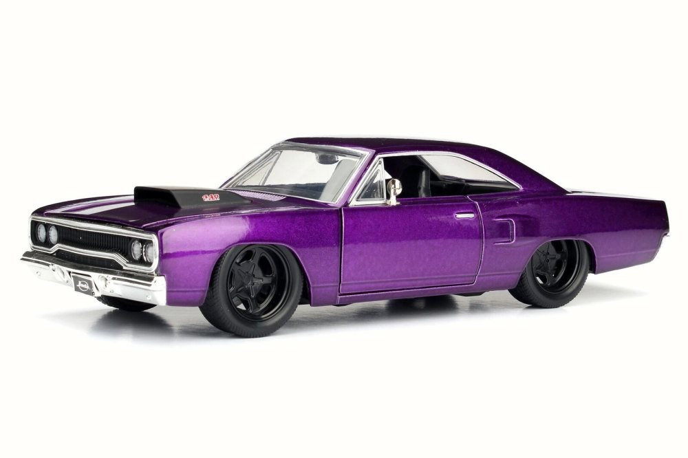 1970 Plymouth Road Runner, Plum Crazy - JADA Toys 98233 - 1/24