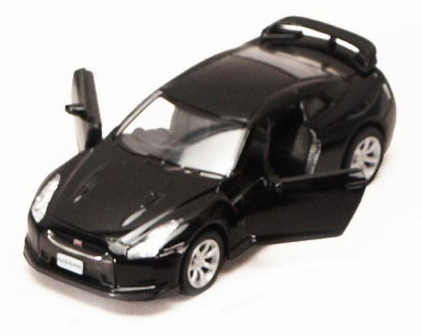 Nissan GT-R R35, Black - Kinsmart 5340D - 1/36 scale Diecast Model Toy Car (Brand New, but NOT IN BOX)