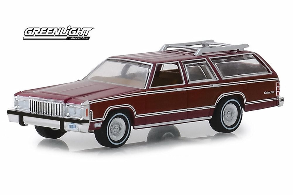 1985 Mercury Grand Marquis Colony Park, Burgundy Greenlight