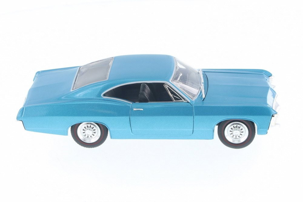1967 Chevy Impala SS Hard Top, Yat Ming Blue - Jada 98912-MJ - 1