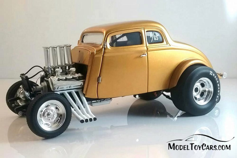 1933 Custom Gasser, Gold - Acme A1800914 - 1/18 scale Diecast