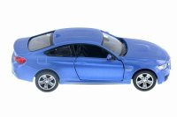BMW M4 Coupe, Blue RMZ City 555035 Diecast Model Toy Car