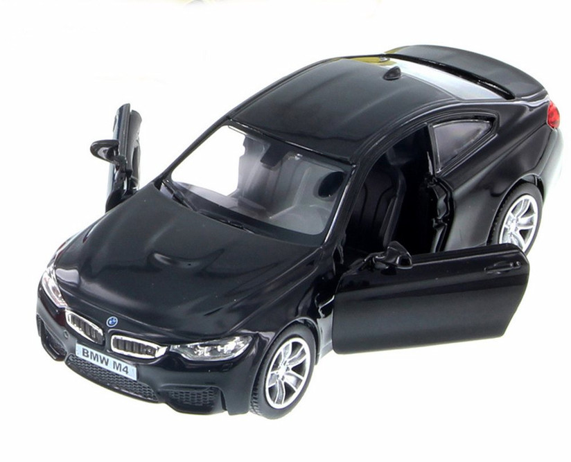 BMW M4 Coupe, Black - RMZ City 555035 - Diecast Model Toy Car