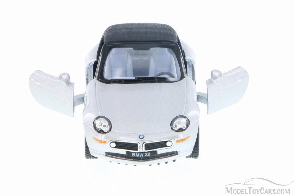 BMW Z8 Soft Top Convertible, Silver - Kinsmart 5022/2D - 1/36