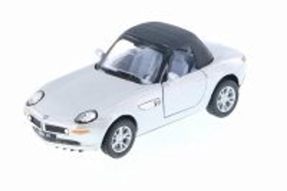 BMW Z8 Soft Top Convertible, Silver - Kinsmart 5022/2D - 1