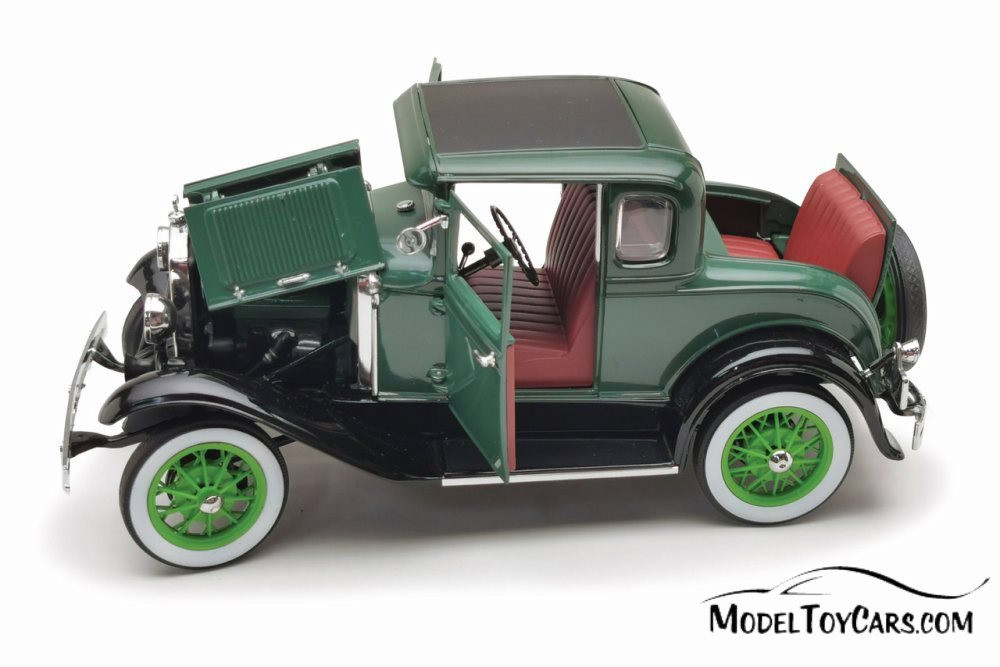 1931 Ford Model A Coupe, Valley Green Vagabond Green - Sun Star 6136GN - 1/18 scale Diecast Model Toy Car