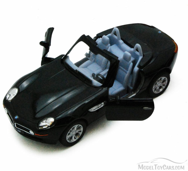 BMW Z8 Open Top Convertible, Black - Kinsmart 5022/2D - 1/36 Scale