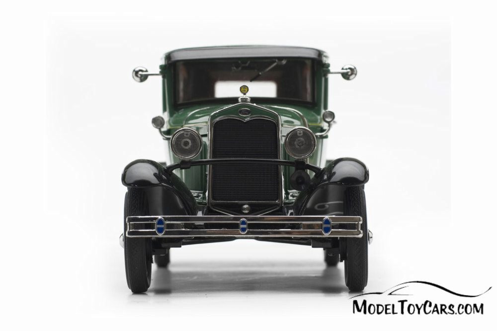 1931 Ford Model A Tudor, Balsam Green Vagabond Green - Sun Star