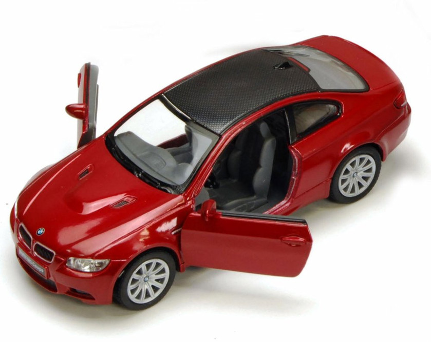BMW M3 Coupe, Ruby - Kinsmart 5348D - 1/36 scale Diecast Model Toy