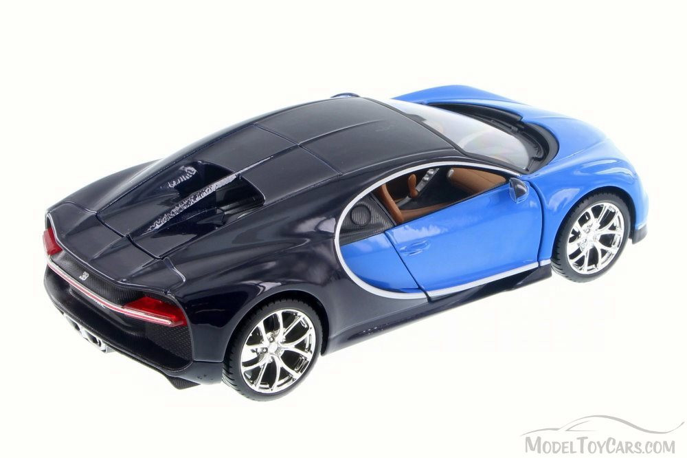 Bugatti Chiron, Blue - Maisto 31514BU - 1/24 Scale Diecast Model Toy Car