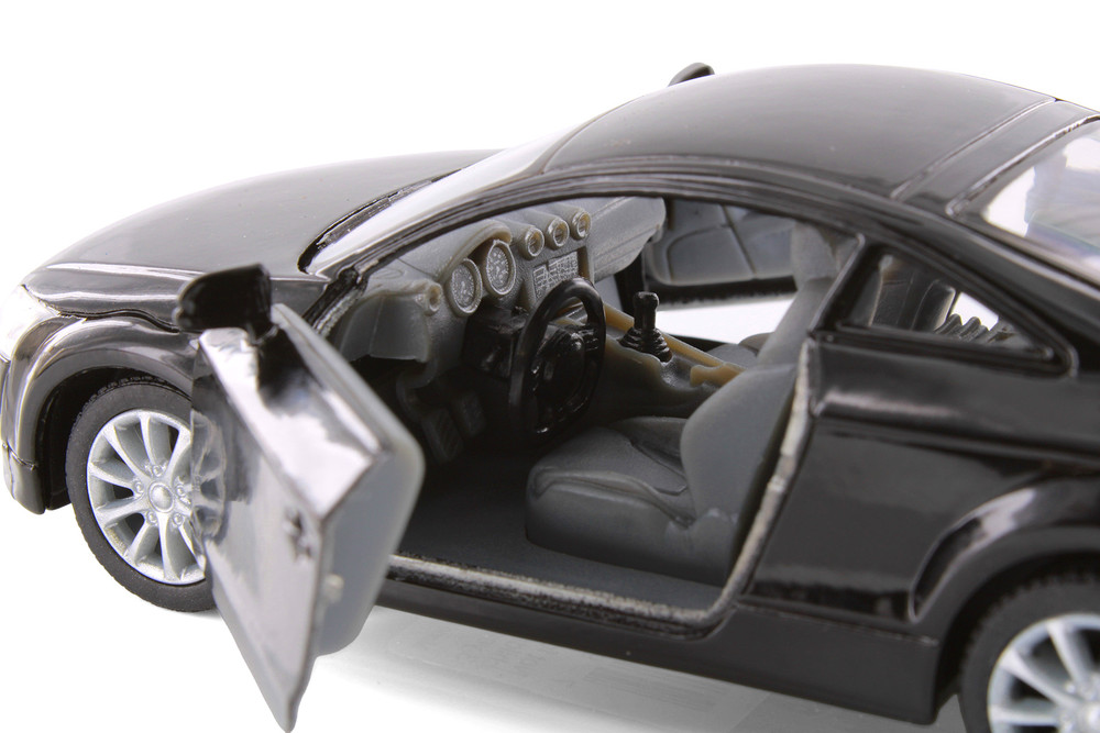 2008 Audi TT Coupe, Black - Kinsmart 5335D - 1/32 scale Diecast
