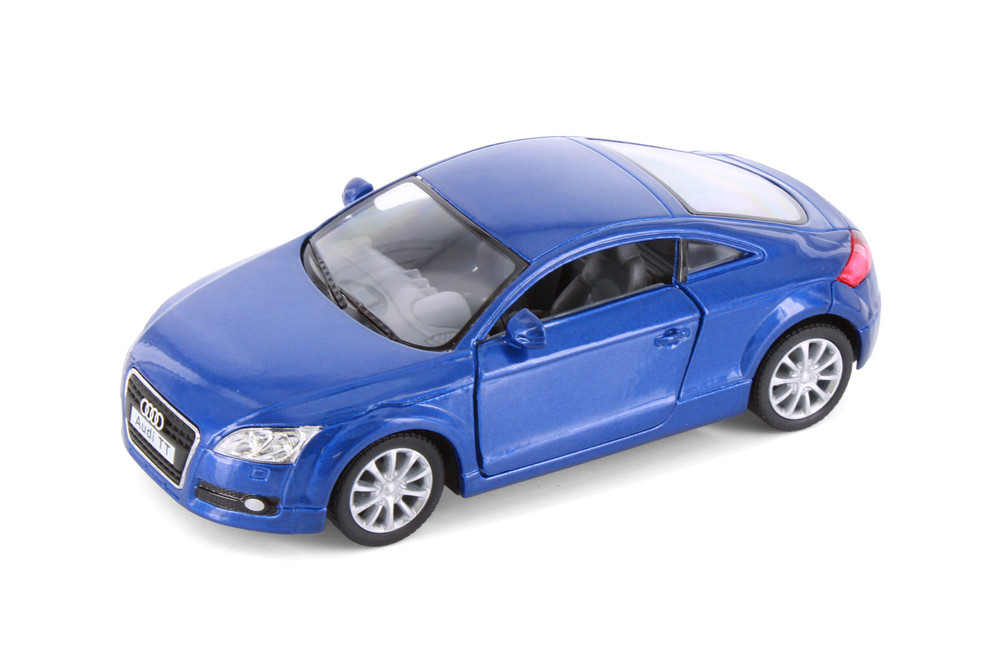 2008 Audi TT Coupe, Blue - Kinsmart 5335D - 1/32 scale Diecast Car