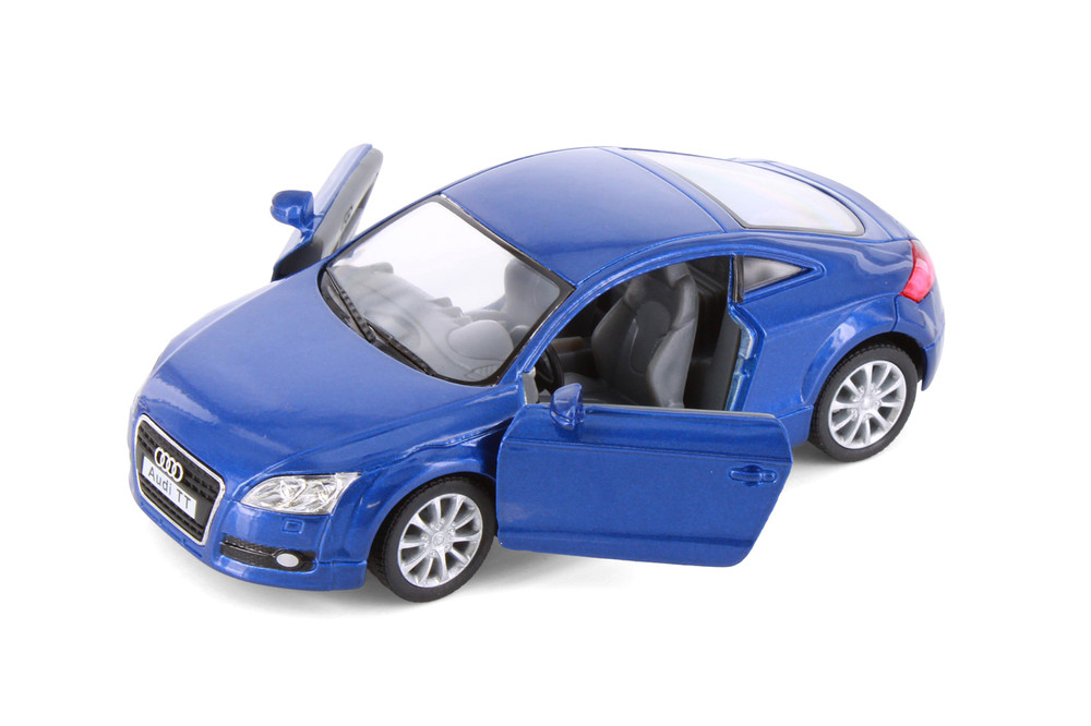 2008 Audi TT Coupe, Blue - Kinsmart 5335D - 1/32 scale Diecast Car