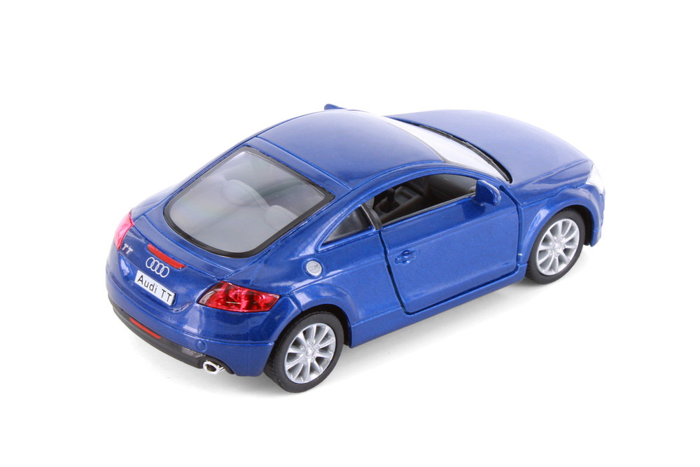 2008 Audi TT Coupe, Blue - Kinsmart 5335D - 1/32 scale Diecast Car (Brand New, but NOT IN BOX)