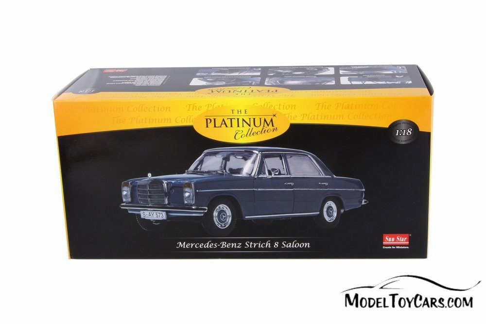 1968 Mercedes-Benz Strich 8 Saloon, Light Blue - Sun Star 4573 - 1