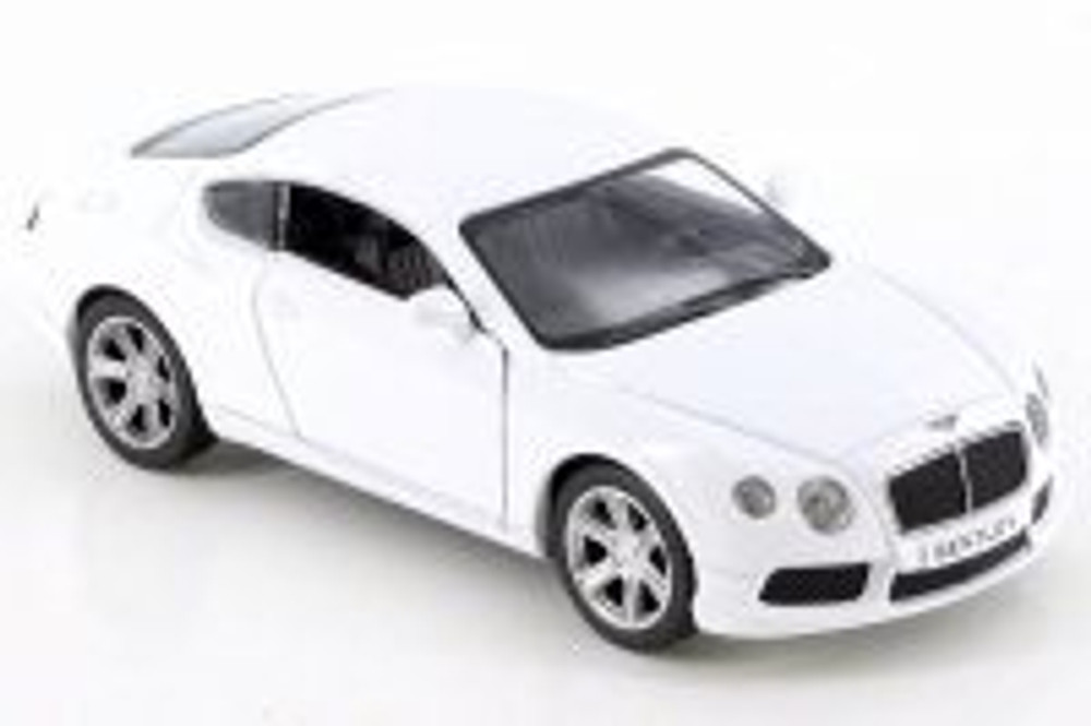 Bentley Contenental GT V8, White - RMZ City 555021 - Diecast Model Toy Car